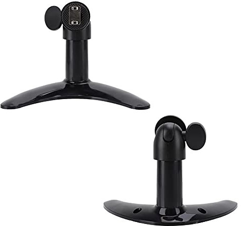 Single Monitor Stand, Freestanding LCD Monitor Desk Mount, Universal Desktop Computer Black Monitor Holder Stand PC Accessories, for 7-11.6inch Monitor