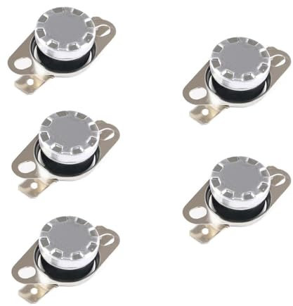 5 interruttori di controllo della temperatura KSD301 KSD302 normalmente chiusi, normalmente aperti, 250 V, 10 A (aperto, 30 gradi)