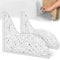 HYSSBR 2Pcs Thickened Shower Splash Guard Durable Bathtub Corner Splash Guard Waterproof Kitchen Shower Water Splash Guard Acrylic Bath Splash Guard for Bathtub
