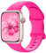 Yoohoo Sport Straps Compatible with Apple Watch Straps 38mm 40mm 41mm 42mm(Series 10) Women Men,Upgraded Soft Silicone Strap Replacement Watch Bands for Apple Watch Series 10 9 8 7 6 5 4 3 2 1 SE