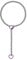 Eigso Unisex Y Lariat Kette Halskette für Frauen Männer Mode Y2K Liebe Herz Choker Kragen für Frau Mann