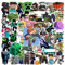 Yoimckay 100pcs Funny Pixelspiel Aufklebers, Anime Game Aufkleber,Cooles Wasserdichtes Vinyl-Aufkleber-Set für Laptop Skateboard Gitarre Gepäck Wasserflasche Telefon, Karikatur Mosaik Game Stickers