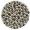 Felt Seat Cushion (Grey Mix, Circle 35 cm)