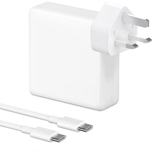 Mac Book Pro Charger - 100W USB C Charger Power Adapter for Mac Book Pro 13, 14, 15, 16 Inch, Mac Book Air 13 Inch 2021/2020/2019, iPad Pro/Air and All USB C Device, Included 6.6ft C to C Cable