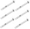 DECOMELODY 6St Dehnschraube mx Expansionsschraube Externe Sechskantmuttern Industrieschrauben Verankern automatisch Hardware-Sechskantmuttern Schwerlastanker Ankerbolzen Edelstahl 304 Silver