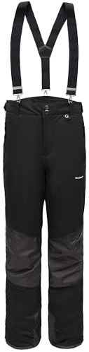 BenBoy Herren Skihose Gefüttert Warm Abnehmbaren Schneehose Winddicht | Wasserdicht Softshellhose Hosenträgerhose mit Verstellbarer Träger Snowboardhose Outdoorhose Winter