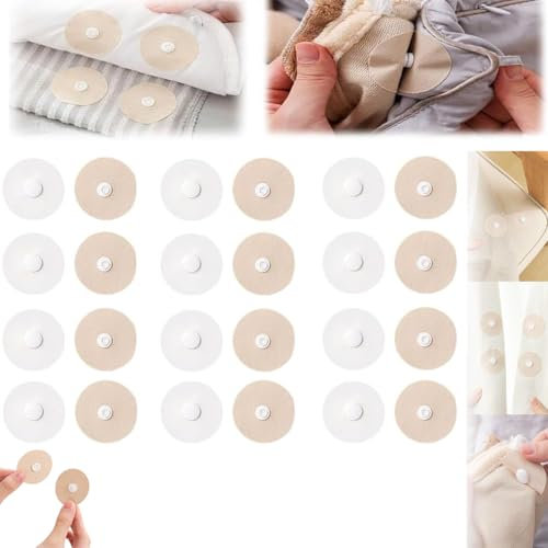 Snap - On Lightweight Quilt Holder, Fixable Quilt Strong Sticking Rug Corner Grippers, Stylish Home Decor Essential, Anti Slip Buckle Cover Holder, for Bed, Sofa, Rug (12Pcs)