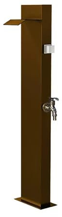WQZzjm Colonne d'eau de Jardin avec Robinet pour Irrigation extérieure et Fontaine, Robinet d'eau à Montage au Sol pour Jardin, Distributeur de Poteau d'incendie antigel, Noir (Marron)
