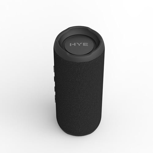 HYE 20W Waterproof Bluetooth Speaker - Portable Speaker, IPX6 Waterproof & Dustproof, 10-Hour Battery, USB, AUX, TWS Pairing, Hands-Free Calling, Party Lights - PS20 [2025]