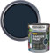 DUAYRA Garden Paint 750ml | Quick Drying Long Lasting Matt Finish | Multi-Surface Exterior Paints | For Wood, Brickwork, Bench, Stone & Metal | Outdoor Garden Fence Tough Protection (Black Bird)