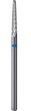 STALEKS PRO by Natury Nails fresa de carburo de tungsteno para torno de uñas, broca 2.3 mm. Forma cónico (Grano Medio)