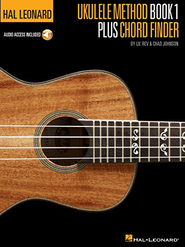 Hal Leonard Ukulele Method Book 1 + Chord Finder. Enthält Online-Audio