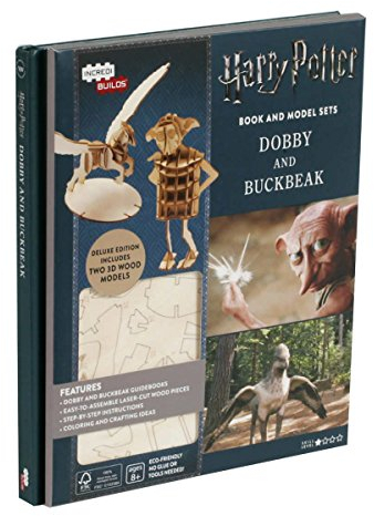 Harry Potter Book and Model Set Dobby and Buckbeak