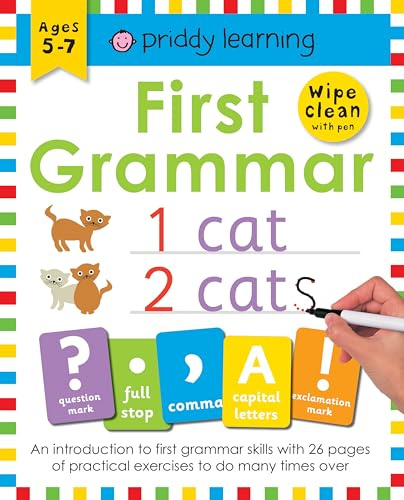 First Grammar: Wipe Clean Workbooks