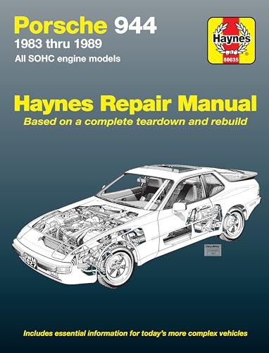 Porsche 944, 1983-1989: All SOHC engine models (Haynes Manuals)