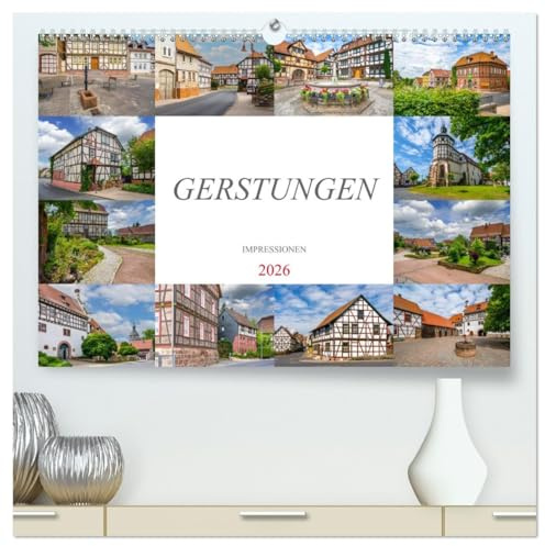 Gerstungen Impressionen (hochwertiger Premium Wandkalender 2026 DIN A2 quer), Kunstdruck in Hochglanz: Erleben Sie mit beeindruckenden Bildern und ... und ihrer Umgebung. (CALVENDO Orte)