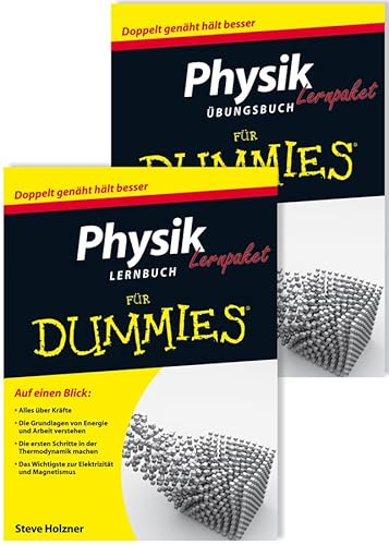 Lernpaket Physik für Dummies: Lernbuch; Übungsbuch. Auf einen Blick: Alles über Kräfte. Die Grundlagen von Energie und Arbeit verstehen. Die ersten ... Problemstellungen. Schritt für...
