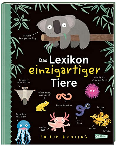 Das Lexikon einzigartiger Tiere: Humorvolles Kinderwissen ab 4 Jahren zu über 55 witzigen Tieren vom Regenwurm bis zum Waldmurmeltier