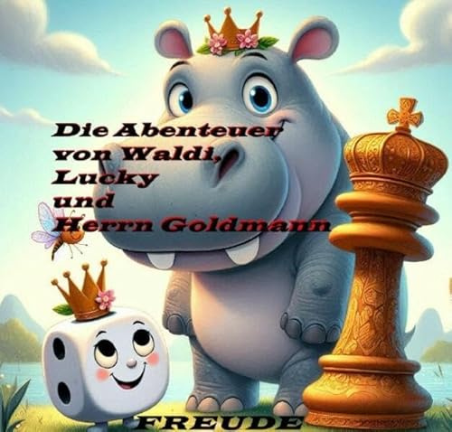 Die Abenteuer von Waldi, Lucky und Herrn Goldmann: Eine liebevoll erzählte und poetisch illustrierte Geschichte über Freundschaft, Mut und Fantasie.