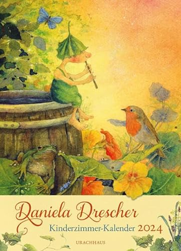 Daniela Drescher - Kinderzimmer-Kalender 2024: Giesbert und seine Freunde