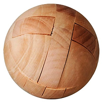 Fridolin 17451 - Holzpuzzle 3D-Kugel