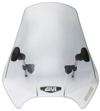 Givi Airstar Windschild getönt, 425 mm hoch, 420 mm breit für Verschiedene Modelle