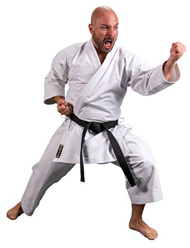 Kamikaze America Karate Gi Uniform White 100% Cotton (6/190 cm)