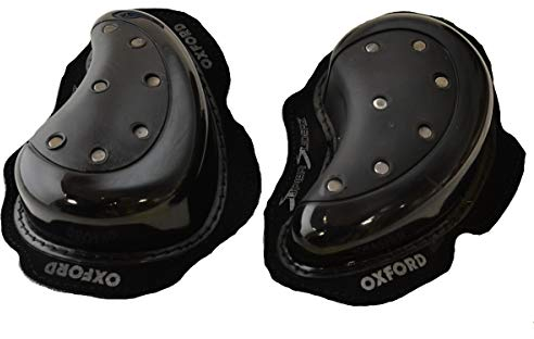 OX688 – Oxford ROK Drop Sparkie Motorrad-Knieschleifer, Schwarz