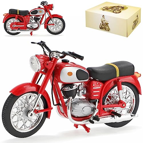 alles-meine.de GmbH Pannonia 250 Rot DDR Atlas Collection 1/24 Modellcarsonline Modell Motorrad