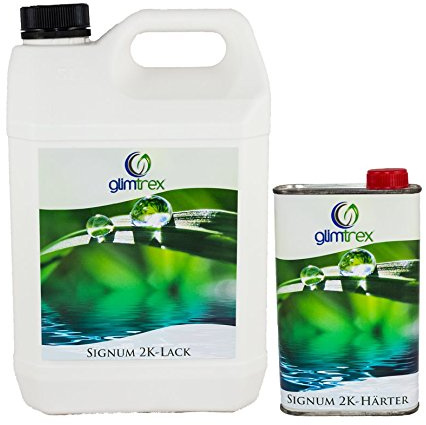 glimtrex® SIGNUM-2K-Lack Nativus + Härter 4,5l+0,45l H