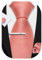 Barry.Wang Herren Krawatte Einfarbig Uni Schlips Satin Mit Einstecktuch Hochzeit Krawattenset