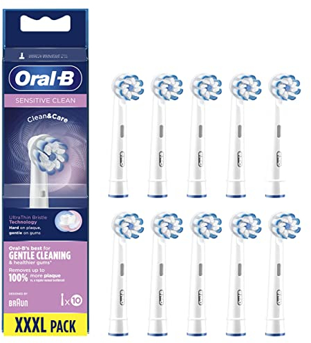 Oral-B Sensitive Clean b眉rstenk枚pfe f眉r elektrische Zahnb眉rste, 10 St眉ck.