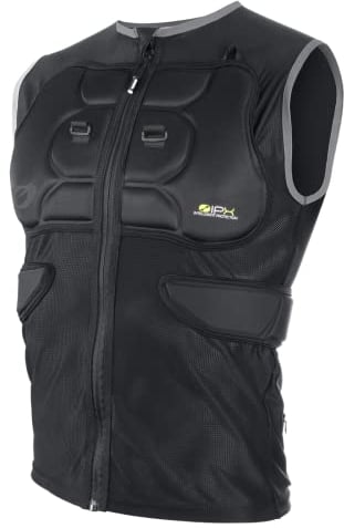 O'NEAL | Protektoren-Jacke | Motocross Enduro Motorrad | IPX® Rückenprotektor, 4-Wege-Stretch-Mesh/Lycra, aus Bioschaumstoff | BP Protector Sleeve | Erwachsene | Schwarz | Größe L