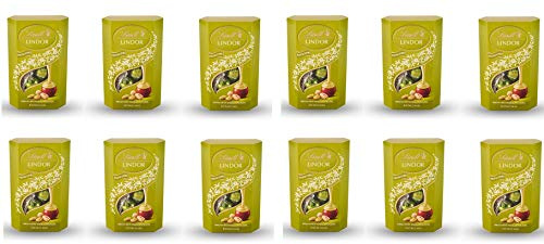 12x Lindt Lindor Pistacchio Milchschokoladen pralinen gefüllt mit Pistaziencreme 200g