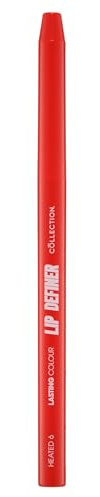 Collection Cosmetics- Lip Definer Pencil- 4.2g- Heated | Highly Pigmented- Enhancing- Long Lasting- Easy to Apply