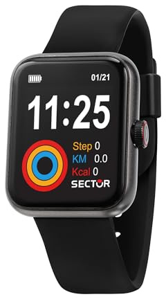 Wristwatch Modische Smartwatches für Herren Mid-34319, Schwarz, 36.5MM, Streifen