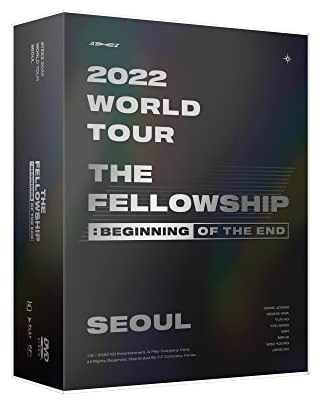 KQ Entertainment [DVD] ATEEZ - ATEEZ THE FELLOWSHIP : BEGINNING OF THE END SEOUL DVD +Extra Photocards Set, 152 x 202 x 44 mm, 123992