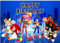 madeokoltd Decorazioni per feste di compleanno con riccio sonic, XL 150 x 100 cm, Blu, Vinile