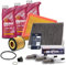 BESTPRICE Inspektionspaket Filterset mit 1x Luftfilter, 1x Innenraumfilter (Aktivkohle), 3x Zündkerze ULTRA Z272, 3x Motoröl 5W-30 Energy Combi LL 1 l, 1x Ölablassschraube mit Dichtring, 1x Ölwechsel