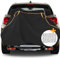 Cholila Cover Bike Cover for Transport on Rack for 2 Bikes - Heavy Duty Oxford 600D Bicycle Cover - on Rear Bike Rack with Adjustable Cargo Net for Resistance to Tearing Waterproof Bike Rack Cover