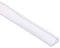 TA-VIGOR Guarnizione di rivestimento, in PVC trasparente, protezione per bordi a U, adatta per bordi da 1 a 3 mm di lunghezza, 1 m di lunghezza, 1 cm di altezza