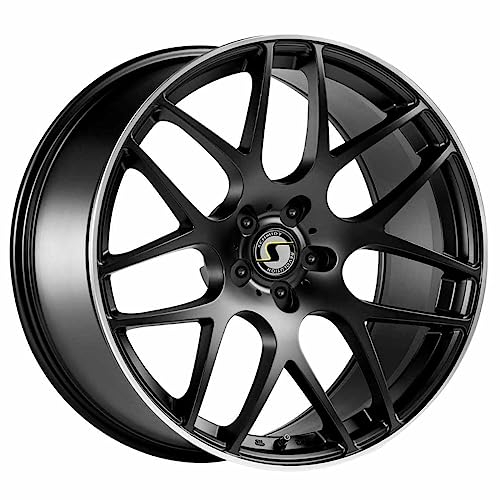 Schmidt Felge Gambit 9.0Jx21 ET34 5x112 SatinBlack Hornpoliert kompatibel mit Mercedes AMG GLC 43AMG inkl. Coupe