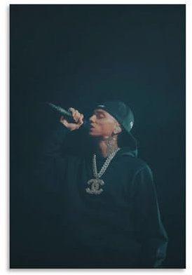 FANLAI Poster 'Central Cee Rapper', Wandkunst, Modern, 30,5 x 45,7 cm, 30 Stück