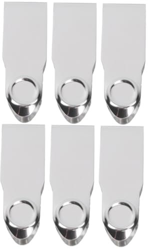 MAGICLULU 2 Juegos Extractor De Raíces De Frutas Pelador De Papas Abridor De Ojos De Piña Clip Pelador De Piña Removedor De Ojos De Removedor De De Fresas Silver 3 Piezas * 2