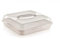 Stolmet Cake Box, Plastic Clear Cake Carrier, Reusable Storage Container for Cupcakes, Muffins or Cakes, Many Styles, Ideal for Transporting Pastries, Cake Box with Lid (Mocha Square)