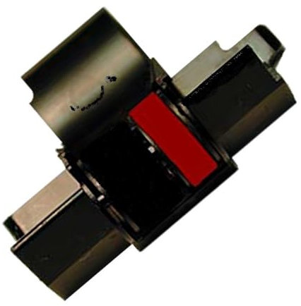 Farbrolle - schwarz/rot kompatibel mit Epson IR 40 T- Gr.745-Farbbandfabrik Original