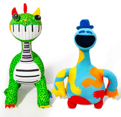 Smiling Critters Chapter 4 PlüSchtier,10 Zoll Weiches PlüSchtier FüR Kinder & Spielefans5 6 7 8 9 10+Alt,Niedliches Vom Spiel Inspiriertes PlüSchtier,Sammelbares Geschenk FüR Halloween (A 2PCS)