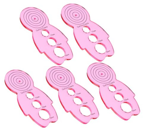HAWILLOSCH 5stücke Teiliges Zum Papierrollen Und Curling DIY-Accessoire Für Quilling Handgefertigte Karten Und Bastelarbeiten Kompakt Und Tragbar Für Kreative Projekte