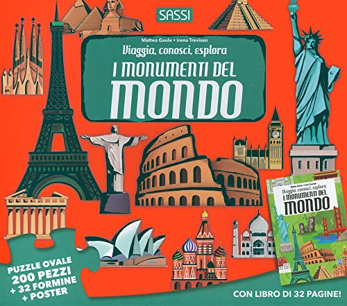 Monumenti del mondo. Viaggia, conosci, esplora. Ediz. a colori. Con puzzle (Science)
