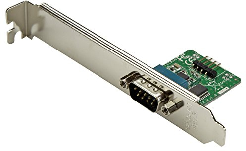 StarTech.com 60cm Internes USB 10 Pin Header auf Serielles RS232/ DB9 Slotblech, IDC 10 Pin zu RS-232/ DB-9 Slotblech Adapter